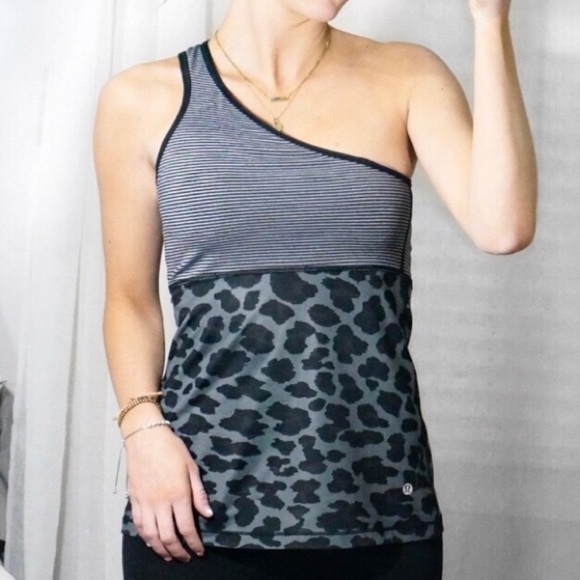 lululemon one shoulder tank